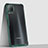 Carcasa Bumper Funda Silicona Transparente Espejo H02 para Huawei Nova 6 SE Verde