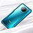 Carcasa Bumper Funda Silicona Transparente Espejo H02 para Xiaomi Redmi K30 Pro Zoom Cian