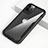 Carcasa Bumper Funda Silicona Transparente Espejo M01 para Apple iPhone 12 Pro Max Negro