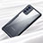 Carcasa Bumper Funda Silicona Transparente Espejo M01 para Samsung Galaxy Note 20 5G Negro