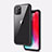 Carcasa Bumper Funda Silicona Transparente Espejo M02 para Apple iPhone 11 Pro Max Negro