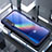 Carcasa Bumper Funda Silicona Transparente Espejo M02 para Xiaomi Mi 9 Lite Azul