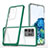 Carcasa Bumper Funda Silicona Transparente Espejo MQ1 para Samsung Galaxy S20 Ultra 5G Verde