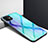 Carcasa Bumper Funda Silicona Transparente Espejo N01 para Apple iPhone 12 Cian