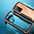 Carcasa Bumper Funda Silicona Transparente Espejo N01 para Huawei P40 Naranja