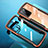 Carcasa Bumper Funda Silicona Transparente Espejo N02 para Huawei P40 Naranja
