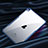 Carcasa Bumper Funda Silicona Transparente Espejo para Apple iPad Air 4 10.9 (2020) Azul
