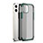 Carcasa Bumper Funda Silicona Transparente Espejo para Apple iPhone 12 Mini Verde