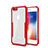 Carcasa Bumper Funda Silicona Transparente Espejo para Apple iPhone 6S Rojo