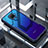 Carcasa Bumper Funda Silicona Transparente Espejo para Huawei Mate 30 Lite Azul