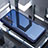 Carcasa Bumper Funda Silicona Transparente Espejo para Huawei P30 Pro Azul