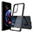 Carcasa Bumper Funda Silicona Transparente Espejo para Motorola Moto Edge S Pro 5G Negro