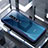 Carcasa Bumper Funda Silicona Transparente Espejo para OnePlus 7T Pro 5G Azul