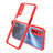 Carcasa Bumper Funda Silicona Transparente Espejo para Realme Narzo 20 Pro Rojo