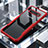 Carcasa Bumper Funda Silicona Transparente Espejo para Samsung Galaxy S10 Rojo