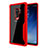 Carcasa Bumper Funda Silicona Transparente Espejo para Samsung Galaxy S9 Plus Rojo