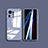 Carcasa Bumper Funda Silicona Transparente Espejo para Xiaomi Mi Mix 4 5G Gris Lavanda
