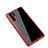 Carcasa Bumper Funda Silicona Transparente Espejo Z01 para Huawei P30 Pro Rojo