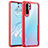 Carcasa Bumper Funda Silicona Transparente Espejo Z02 para Huawei P30 Pro Rojo