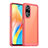Carcasa Bumper Funda Silicona Transparente J01S para Oppo A98 5G Rojo