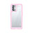 Carcasa Bumper Funda Silicona Transparente J01S para Oppo K9 Pro 5G Rosa