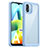 Carcasa Bumper Funda Silicona Transparente J01S para Xiaomi Poco C50 Azul Cielo