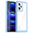 Carcasa Bumper Funda Silicona Transparente J01S para Xiaomi Redmi Note 12 Pro 5G Azul