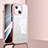 Carcasa Bumper Funda Silicona Transparente LD1 para Apple iPhone 14 Plus Oro Rosa