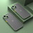 Carcasa Bumper Funda Silicona Transparente LS1 para Apple iPhone 13 Verde
