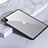 Carcasa Bumper Funda Silicona Transparente para Apple iPad Pro 11 (2020) Negro
