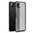 Carcasa Bumper Funda Silicona Transparente para Samsung Galaxy F42 5G Negro