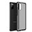 Carcasa Bumper Funda Silicona Transparente para Samsung Galaxy M02s Negro