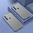 Carcasa Bumper Funda Silicona Transparente para Xiaomi Redmi Note 8 (2021) Gris Lavanda