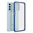 Carcasa Bumper Funda Silicona Transparente WL1 para Samsung Galaxy M23 5G Azul