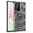 Carcasa Bumper Funda Silicona Transparente WL1 para Samsung Galaxy Note 20 Ultra 5G Menta Verde