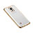 Carcasa Bumper Lujo Marco de Aluminio para Samsung Galaxy Note 4 SM-N910F Oro