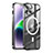 Carcasa Bumper Lujo Marco de Metal y Plastico Funda con Mag-Safe Magnetic LK1 para Apple iPhone 14 Plus Negro
