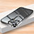Carcasa Bumper Lujo Marco de Metal y Plastico Funda LK2 para Apple iPhone 14 Pro Max Negro