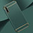 Carcasa Bumper Lujo Marco de Metal y Plastico Funda M01 para Huawei Enjoy 10S Verde