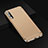 Carcasa Bumper Lujo Marco de Metal y Plastico Funda M01 para Huawei Honor 9X Oro