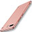 Carcasa Bumper Lujo Marco de Metal y Plastico Funda M01 para Huawei Honor V10 Oro Rosa