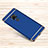 Carcasa Bumper Lujo Marco de Metal y Plastico Funda M01 para Huawei Mate 20 X 5G Azul