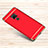 Carcasa Bumper Lujo Marco de Metal y Plastico Funda M01 para Huawei Mate 20 X Rojo