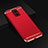 Carcasa Bumper Lujo Marco de Metal y Plastico Funda M01 para Huawei Mate 30 Lite Rojo