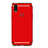 Carcasa Bumper Lujo Marco de Metal y Plastico Funda M01 para Huawei P Smart+ Plus Rojo