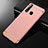 Carcasa Bumper Lujo Marco de Metal y Plastico Funda M01 para Oppo A31 Oro Rosa