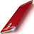 Carcasa Bumper Lujo Marco de Metal y Plastico Funda M01 para Samsung Galaxy C8 C710F Rojo