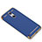 Carcasa Bumper Lujo Marco de Metal y Plastico Funda M01 para Xiaomi Redmi Note 4 Azul