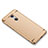 Carcasa Bumper Lujo Marco de Metal y Plastico Funda M01 para Xiaomi Redmi Note 4X High Edition Oro