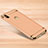 Carcasa Bumper Lujo Marco de Metal y Plastico Funda M01 para Xiaomi Redmi Note 6 Pro Oro